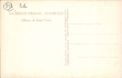 CPA Marseille Abbaye De Saint Victor