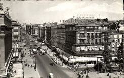 CPM Marseille La Reputee Canebiere Grand Cafe