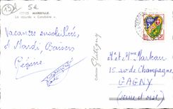 CPM Marseille La Reputee Canebiere Grand Cafe