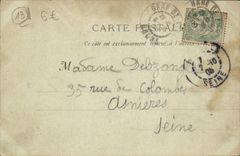 CPA Marseille Les Ascenseurs De Notre Dame De La Garde