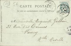 CPA Marseille Basilique De Notre Dame De La Garde vue prise de la passerelle de l'ascenseur 