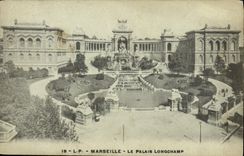 CPA Marseille Le Palais Longchamp
