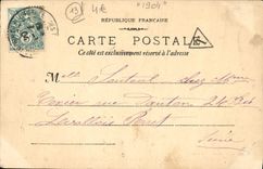 POSTAL Marsella de la VENDIMIA la cornisa la manija del profeta