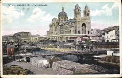 CPA Marseille La Cathedrale