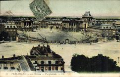 VINTAGE POSTCARD Versailles the Castle View