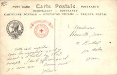 CPA Militaria Hotel des Invalides Paris Les derniers invalides 1908