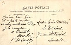 VINTAGE POSTCARD Militaria Mimile and Armand change address