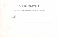 VINTAGE POSTCARD Militaria M the General Andre