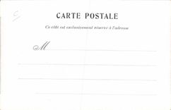 VINTAGE POSTCARD Mr. Berard Fishes Sinning