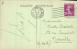 VINTAGE POSTCARD Paris the Observatory of the Montsouris Park