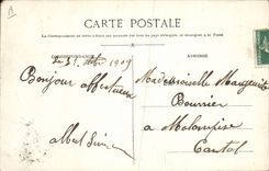 VINTAGE POSTCARD Puy de Dome the Observatory Turn and dwelling house