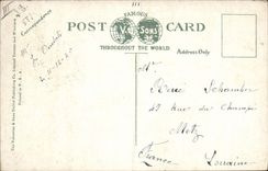 Observatorio de la POSTAL de la VENDIMIA el sulfuro montana Banff Rockies canadienses Canadá del observatorio