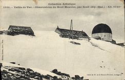 CPA Vallee du Var Observatoire du Mont Mounier par Beuil