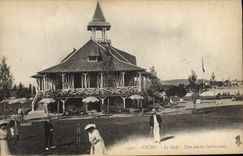 VINTAGE POSTCARD Vichy the Golf an interesting part