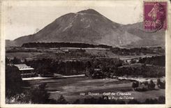 CPA Royat Golf De Charade et le Puy de Dome 