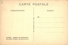 VINTAGE POSTCARD Vittel the Hermitage And Its Golf Club