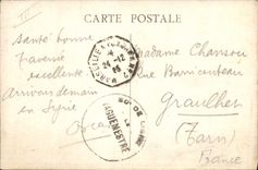 VINTAGE POSTCARD Boat Steamer of Artagnan of the Co of the Maritime Transport