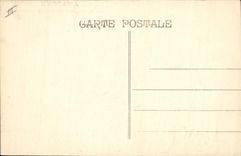 VINTAGE POSTCARD Boat Steamer of the Maritime Transport the Amazon Departure of Marseilles