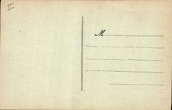 VINTAGE POSTCARD Folklore Bathing suit Woman With the Merry sea frolicking on the beach