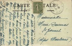 CPA Elephant Paris Jardin des plantes L'elephant Houthc demandant la porte