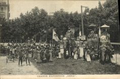 CPA Elephant Grande exposition Inde