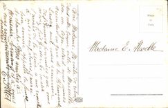 VINTAGE POSTCARD Fantasy Illustrator Rappini Woman Dog