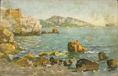 CPA Fantaisie Illustrateur Robert Paysage