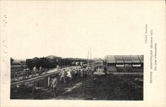 VINTAGE POSTCARD Militaria Hospital One day of evacuation 1917