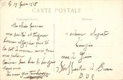 CPA Militaria Prisonniers allemands travaillant aux environs de Rennes 