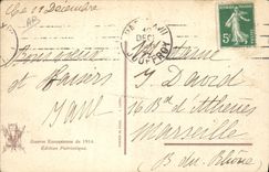 VINTAGE POSTCARD Militaria German occupy has excavation work