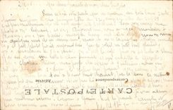 VINTAGE POSTCARD Militaria German Prisoners crossing Rheims