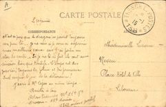 CPA Militaria Prisonniers allemands 
