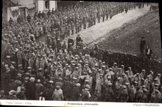 CPA Militaria Prisonniers allemands 