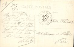 CPA Militaria Prisonniers allemands a Reims