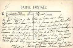CPA Militaria Convoi de Prisonniers allemands 