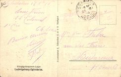 CPA Militaria Ludwigsburg Eglosheim Kriegsgefangenen Lager