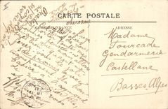 CPA Folklore Type de Catalane