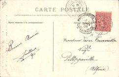 CPA Folklore Scene Catalane L'ambistade La rencontre