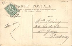 CPA Folklore Pyrenees Marchand de lait TOP