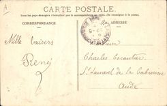 CPA Folklore Pyrenees Jeunes Ossalois en costumes 