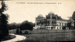CPA Astronomie Paris Le parc Montsouris L'Observatoire