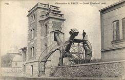 CPA Astronomie Observatoire de Paris Grand Equatorial coude 
