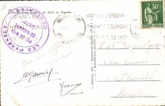 Astronomía de la POSTAL de la VENDIMIA el observatorio del pico del mediodía de Bigorre