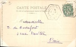 CPA Politique Satirique La famille Humbert Le bateau de l'heritiere