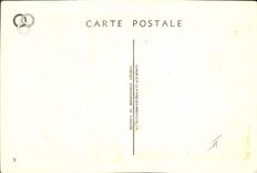 VINTAGE POSTCARD Basque Ball Children