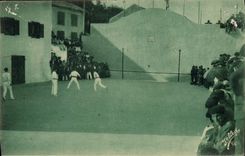 CPA Pays Basque Partie de pelote a mains nues a Bidart