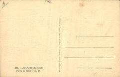 CPA Pelote Basque Au pays Basque