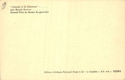 CPA Pelote Basque Joueur a la Chistera