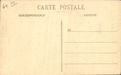 VINTAGE POSTCARD Holy Palate the trinquet