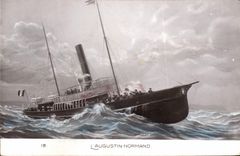 CPA Bateau L'Augustin Normand 